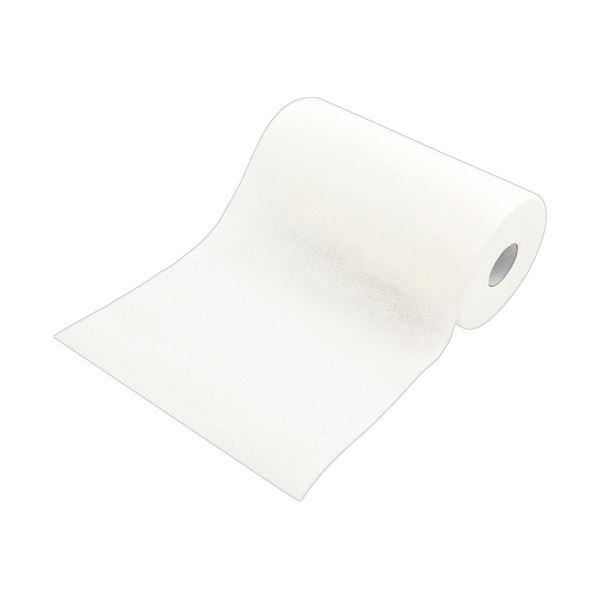 （まとめ） シンメイ 抗菌カウンタークロスロールタイプ 厚手 60カット ホワイト 1巻 (×10セット) |b04の通販は