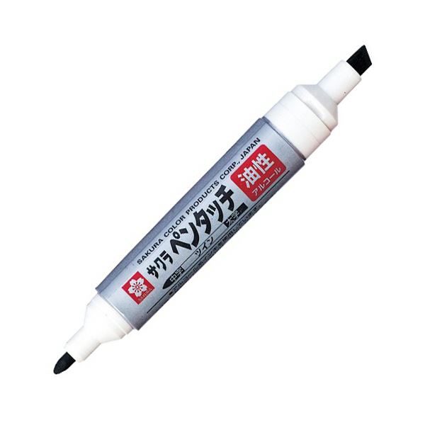 （まとめ） サクラクレパス 油性マーカーペンタッチツイン くろ PK-T#49 1セット（10本） (×5セット) |b04の通販は