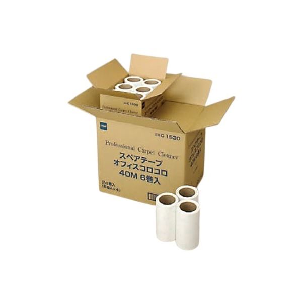 ニトムズ オフィスコロコロ スペアテープ C1530 6巻 ニトムズ オフィスコロコロ スペアテープ幅187mm×40m巻 C1530 1セット