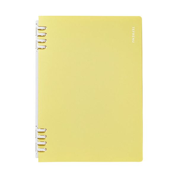 （まとめ） キングジム リングノート テフレーヌA5タテ 黄 CN9854TEキイ 1セット（5冊） (×3セット) |b04の通販は