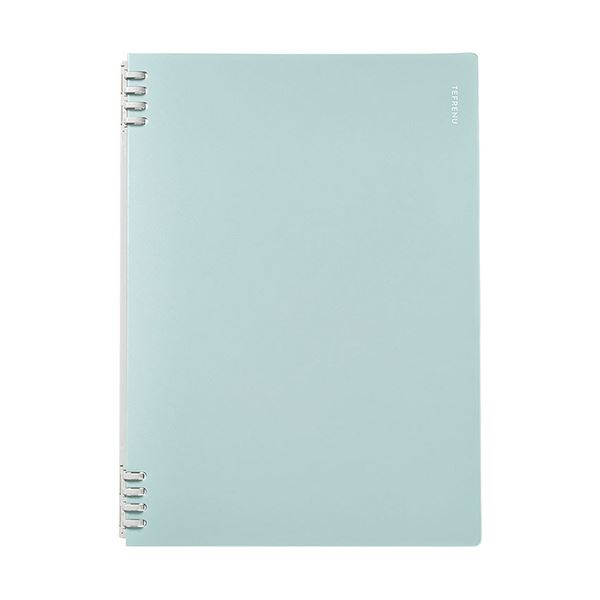 キングジム リングノート テフレーヌA4タテ 水色 CN9856TEミス 1セット(5冊) |b04の通販は 6,537円