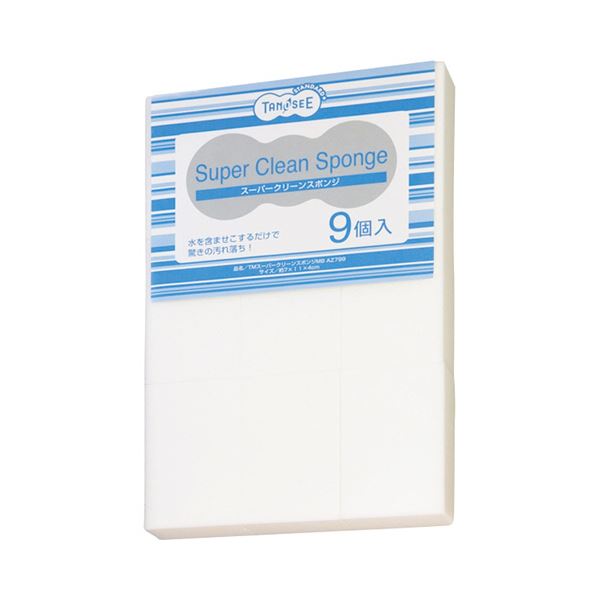 TANOSEE スーパークリーンスポンジ業務用 1セット(54個:9個×6パック) |b04の通販は 6,229円