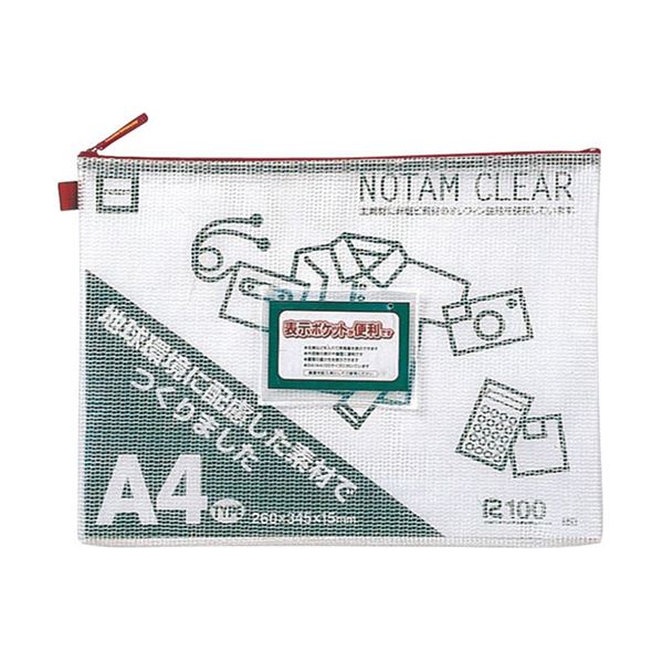（まとめ） サクラクレパスノータム クリアー A4 レッド UNC-A4#19 1個 (×5セット) |b04
