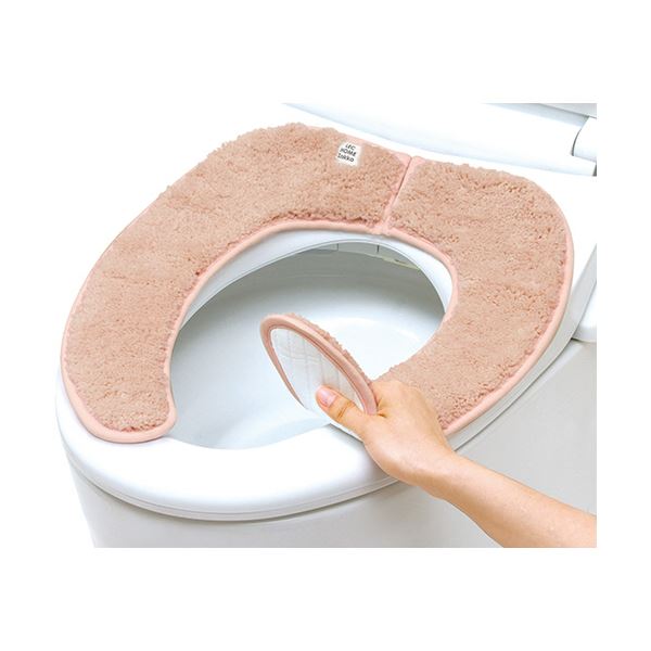 （まとめ） レック吸着べんざシート もこふわタフト スリム ピンク B00511-P 1パック (×3セット) |b04の通販は