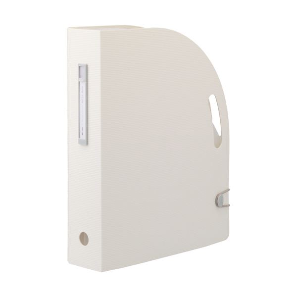 （まとめ） リヒトラブnoie-style ドキュメントボックス A4タテ 13ポケット ホワイト F-7690-0 1冊 (×3セット) |b04の通販は