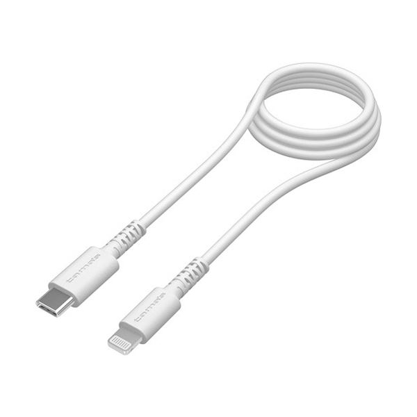（まとめ） 多摩電子工業USB Type-C to Lightningケーブル ホワイト 1.0m TH212LC10W 1本 (×3セット) |b04 5,963円