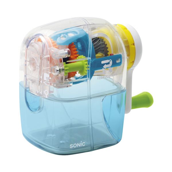 （まとめ） ソニックトガリターン 手動鉛筆削り 透明 EK-4297-T 1台 (×3セット) |b04の通販は 7,492円