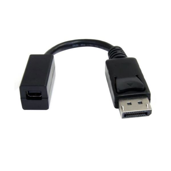 （まとめ） StarTech.com DisplayPort-Mini DisplayPort変換ケーブル 15cm ブラックDP2MDPMF6IN 1個 (×3セット) |b04 6,714円