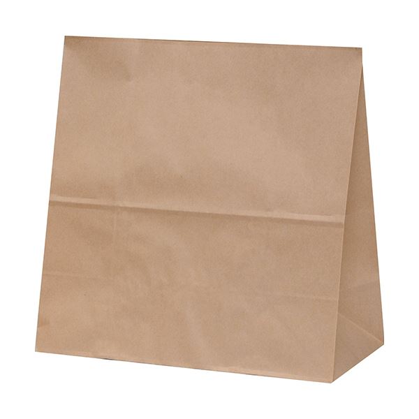 （まとめ） パックタケヤマ角底袋 未晒 無地 H1000 XZT00397 1パック（100枚） (×3セット) |b04の通販は 8,695円