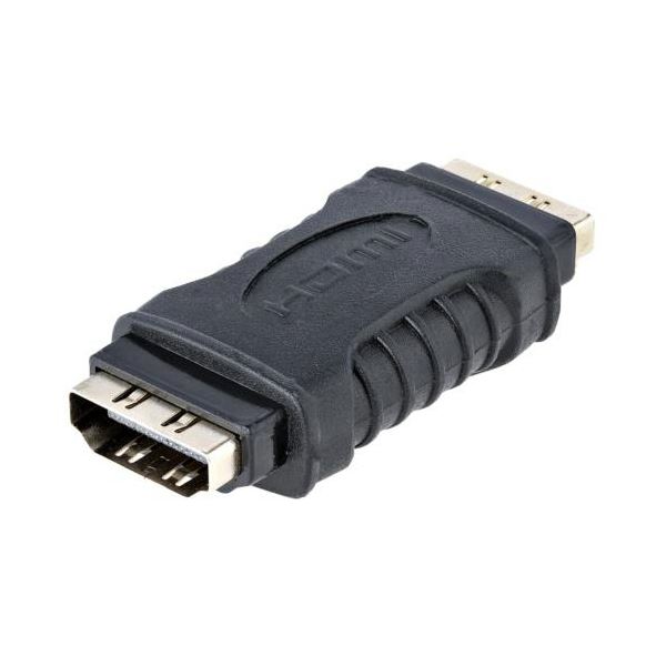 （まとめ） StarTech.com HDMI 中継コネクター メス-メス ブラック GCHDMIFF 1個 (×3セット) |b04