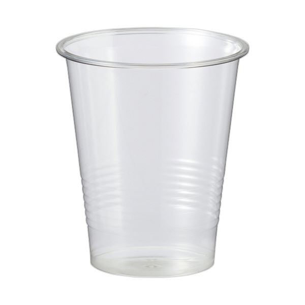 （まとめ） TANOSEEリサイクルPETカップ 270mL 1パック（50個） (×10セット) |b04の通販は