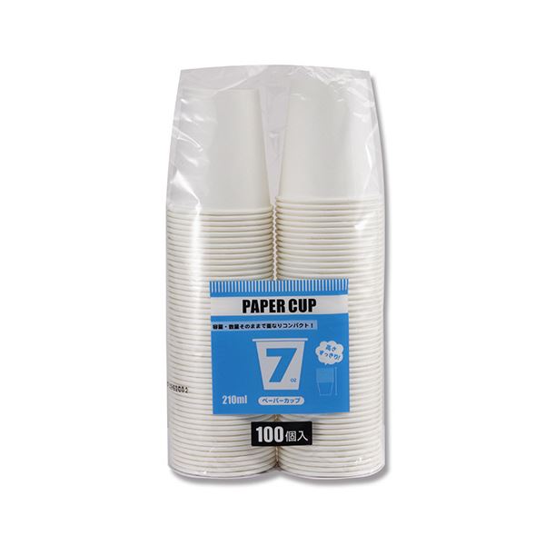 シモジマHEIKO S.T.ペーパーカップ エコノミータイプ 7オンス（210ml） ホワイト 口径73mm #0045360231セット（2000個：100個×20パック） |b04の通販は 8,918円