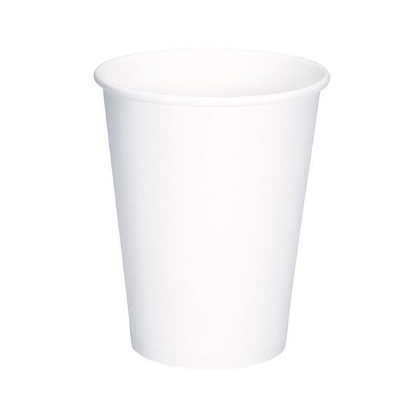 シモジマHEIKO 紙コップ ペーパーカップ 9オンス（270ml） ホワイト 口径76mm #0045359801セット（1000個：50個×20パック） |b04の通販は