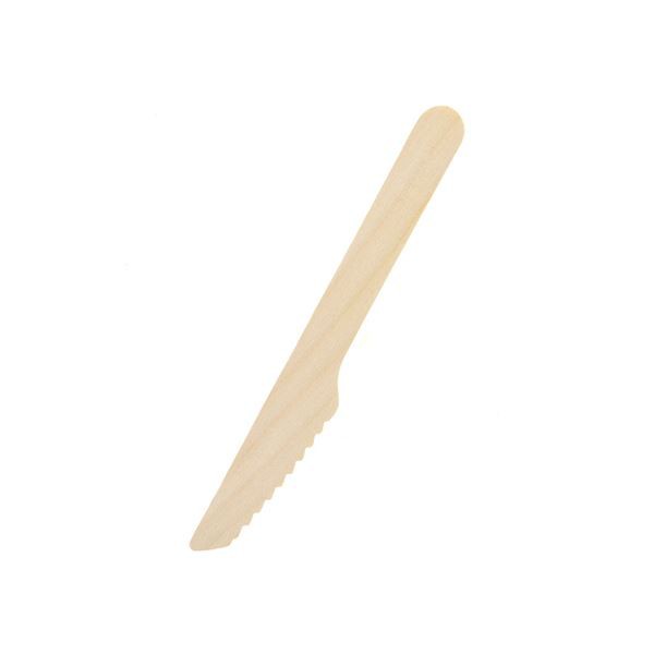 シモジマHEIKO 木製ナイフ 140mm バラ #004514127 1セット（3000本：100本×30パック） |b04