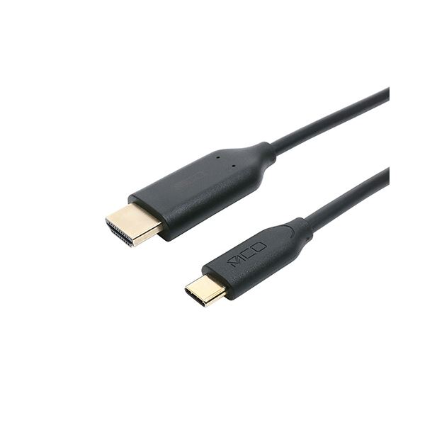 ナカバヤシ ミヨシType-C to HDMIケーブル 2m ブラック USD-FH20／BK 1本 |b04の通販は 5,058円