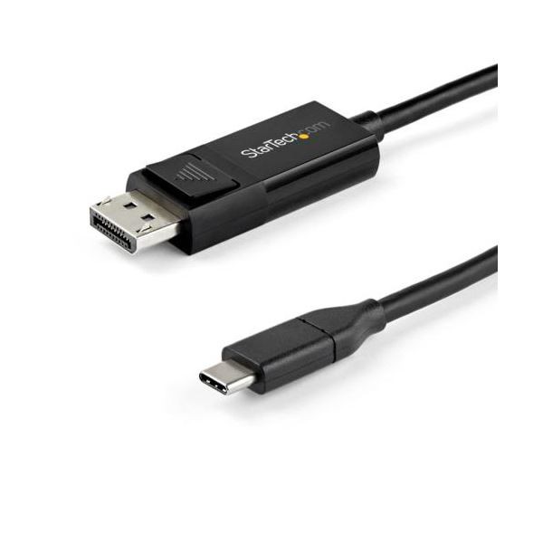 StarTech.com USB TypeC-DisplayPort 1.4変換ケーブル 1m ブラック CDP2DP141MBD1本 |b04