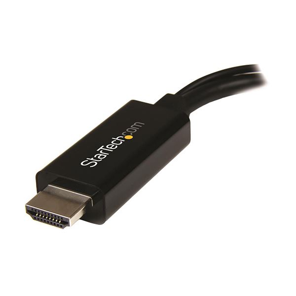 StarTech.com HDMI-DisplayPort変換ディスプレイアダプタ 4K対応 ブラック HD2DP 1個 |b04の通販は