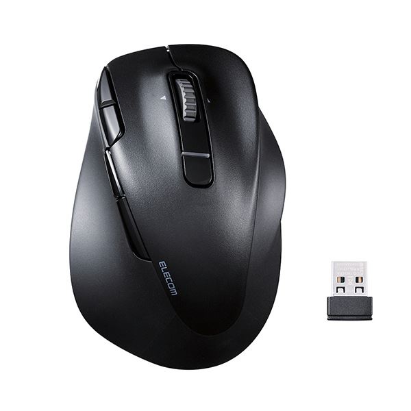 エレコム 静音充電式 Bluetooth5.0マウス EX-G 8ボタン Sサイズ ブラック M-XGS50MBSKBK 1個 |b04の通販は 8,872円