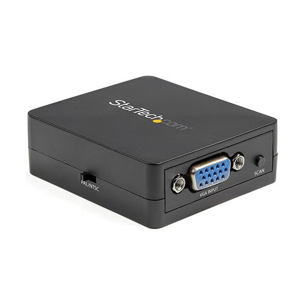 StarTech.com VGA-RCA／S端子 変換コンバータ VGA2VID2 1台 |b04その他パソコン・PC周辺機器