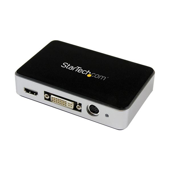 StarTech.com USB3.0接続ビデオキャプチャーユニット HDMI／DVI／VGA／コンポーネント対応1080p／60fps USB3HDCAP 1台 |b04の通販はその他パソコン・PC周辺機器