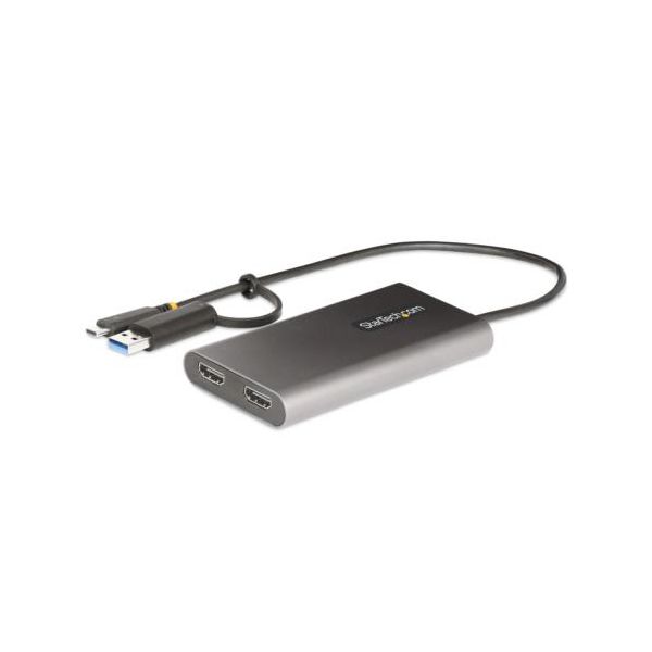 StarTech.com ディスプレイアダプター USB Type-C＆Type-A グレー 109B-USBC-HDMI1個 |b04