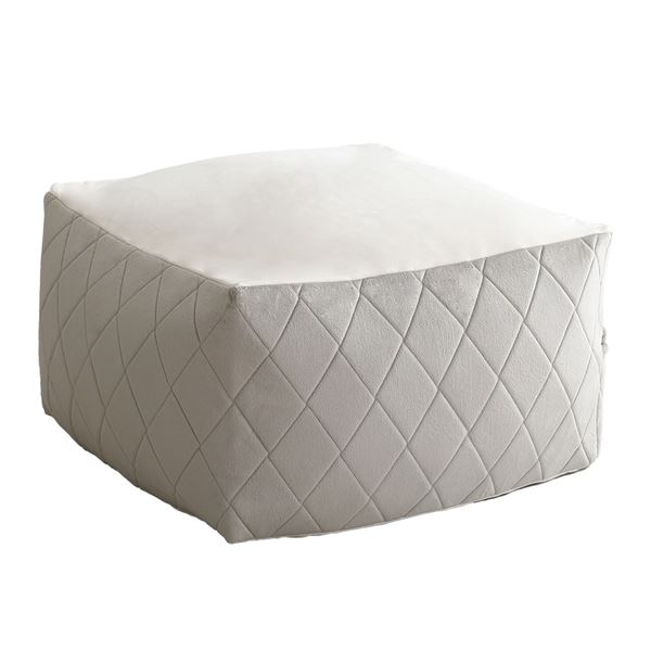 ビーズクッション 約幅83cm 四角 XLサイズ グレー 日本製 洗える カバー付 伸縮性 大人かわいいインテリア リビング ソファー |b04の通販は 8,850円