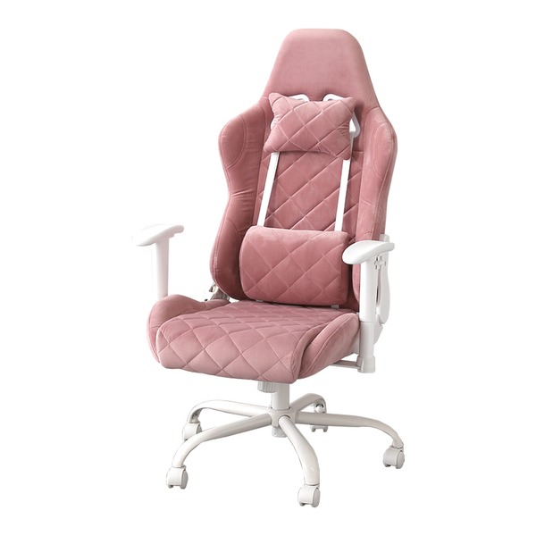 大人かわいいゲーミングチェア ピンク 組立品 |b04の通販は