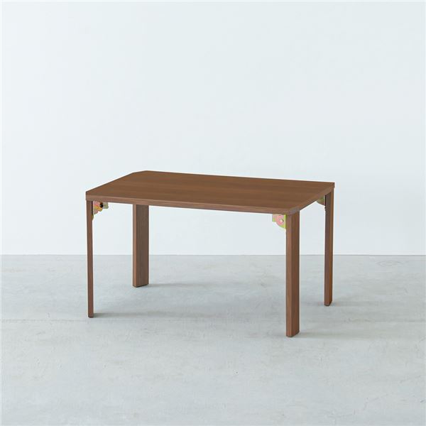 【3個セット】ライフテーブル60(ブラウン/茶)【幅60cm】 机 ローテーブル ミニテーブル 木目 座卓 折りたたみ リビングテーブル 折れ脚 小さい センターテーブル スリム 子供部屋 勉強机 完成商品 業務用 NK-360【メーカー直送】代引き・銀行振込前払い不可・同梱不可の通販は 9,593円