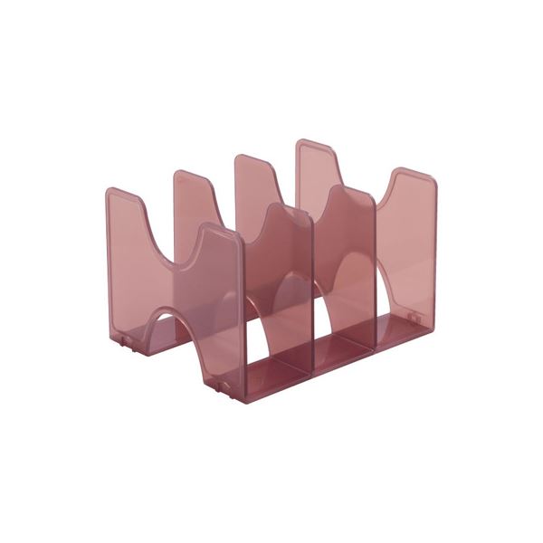 (業務用セット) かたづけベスト キャパティE9 ブックスタンド本立て FB-E9-CSN クリアブラウン(×10セット) |b04の通販はその他文房具・事務用品