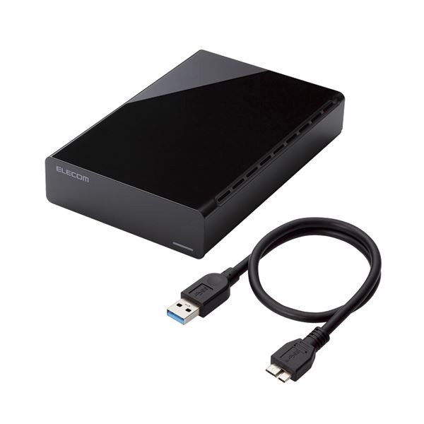 エレコム 外付けハードディスク e:DISK USB3.0対応 2TB ELD-CED020UBK |b04の通販は