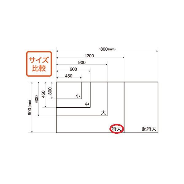 マグエックス 吸着ホワイトボードシート 特大 MKS-90120 |b04の通販は 22,153円