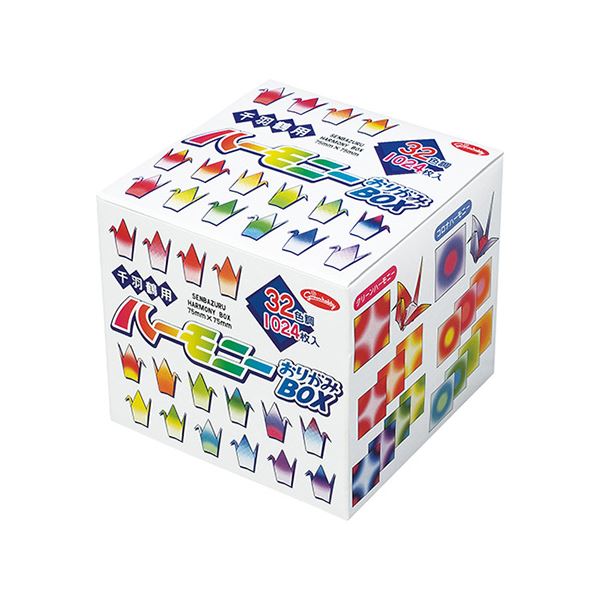 （まとめ） ショウワグリム 千羽鶴用ハーモニーBOX 4柄各8色調 (×5セット) |b04の通販は 4,650円