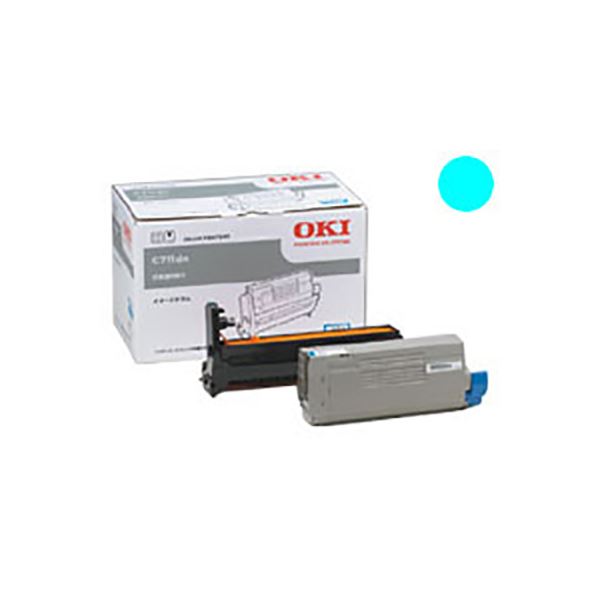 【純正品】 OKI 沖データ イメージドラム/プリンター用品 【ID-C4JC シアン】【メーカー直送】代引き・銀行振込前払い不可・同梱不可の通販は