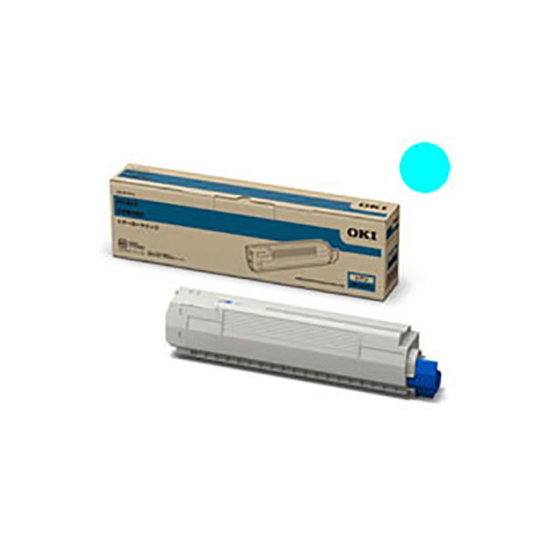 純正OKI 大容量トナーカートリッジ TNR-C4KC2 （シアン）青 新品