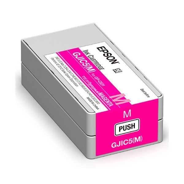 (まとめ) 【純正品】EPSON GJIC5M インクカートリッジ マゼンタ  【×3セット】【メーカー直送】代引き・銀行振込前払い不可・同梱不可 7,357円