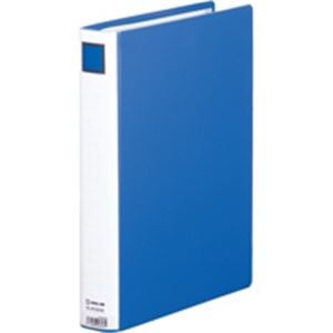 キングジム パイプ式ファイル/スーパードッチ脱着イージー (A4/タテ型) 10冊入り とじ厚：30mm 2473GXA 青 |b04の通販は 5,515円