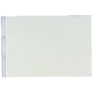 （まとめ）LIHITLAB PPクリヤーポケット クリアポケット N-2017 B4E 2穴 10枚(×10セット) |b04の通販は