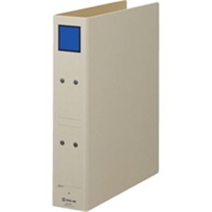 （まとめ）キングジム 保存ファイル 4375 A4S 50mm 灰／青(×10セット) |b04の通販は