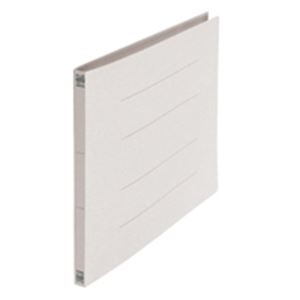 (業務用5セット) プラス フラットファイル/紙バインダー (B4/2穴 10冊入り) ヨコ型 012N グレー(灰) |b04の通販は 5,447円