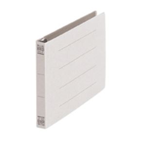(業務用10セット) プラス フラットファイル/紙バインダー (B6/2穴 10冊入り) ヨコ型 052N グレー(灰) |b04の通販は