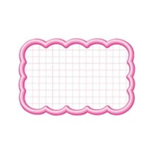 （まとめ）タカ印 抜型カード 16-4116 雲形中 ピンク(×10セット) |b04の通販は 6,268円