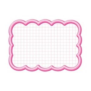 （まとめ）タカ印 抜型カード 16-4196 雲形大 ピンク(×10セット) |b04の通販は 7,219円