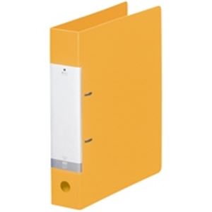 (業務用10セット) LIHITLAB D型リングファイル (A4/2穴) タテ型 G2240-5 56mm 黄 |b04の通販は 6,018円