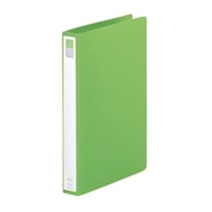 (業務用10セット) LIHITLAB リング式ファイル (A4/2穴) タテ型 背幅：36mm F-877U-6 黄緑 |b04の通販は 5,444円
