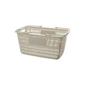 （まとめ）ジョインテックス ショップかご 30L灰 B264J-GY(×20セット) |b04