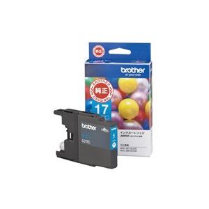 (業務用2セット) brother ブラザー工業 インクカートリッジ 純正 (LC17C) シアン(青) 大容量 |b04の通販は 7,018円