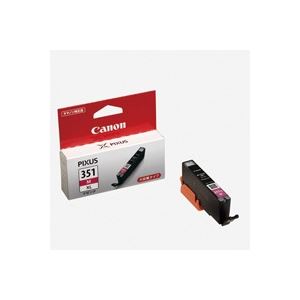(業務用4セット) Canon キヤノン インクカートリッジ 純正 (BCI-351XLM) マゼンタ |b04