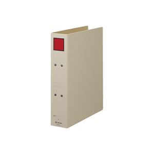 （まとめ）キングジム 保存ファイル 4375 A4S 50mm 灰／赤(×10セット) |b04の通販は 6,408円