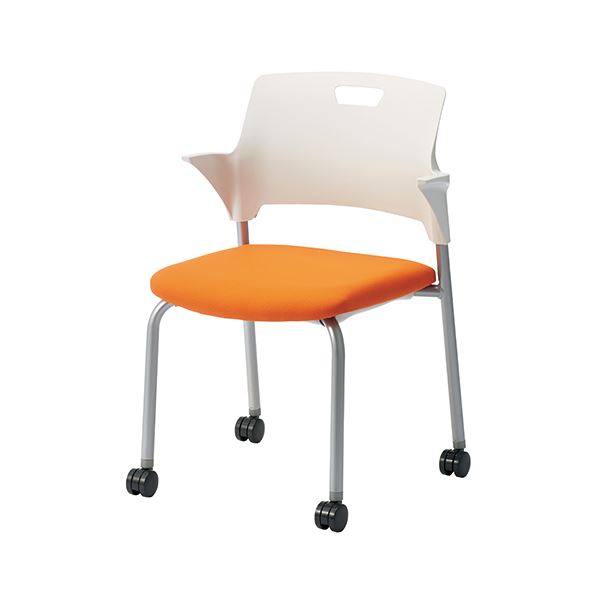 サンケイ 会議イス CM550-MYC オレンジ |b04