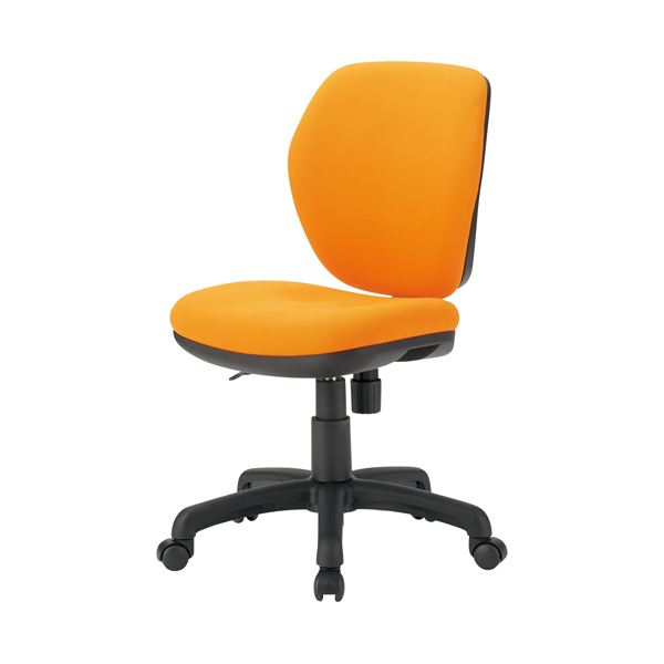 TOKIO 事務イス FST-77 オレンジ |b04の通販は